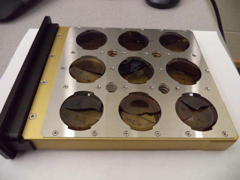 photo of HelEx sample holder